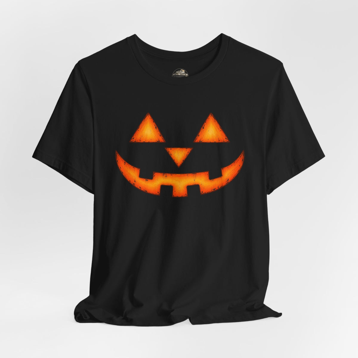 Pumpkin Jack-O'-Lantern Tee — Halloween Pumpkin Face T-Shirt