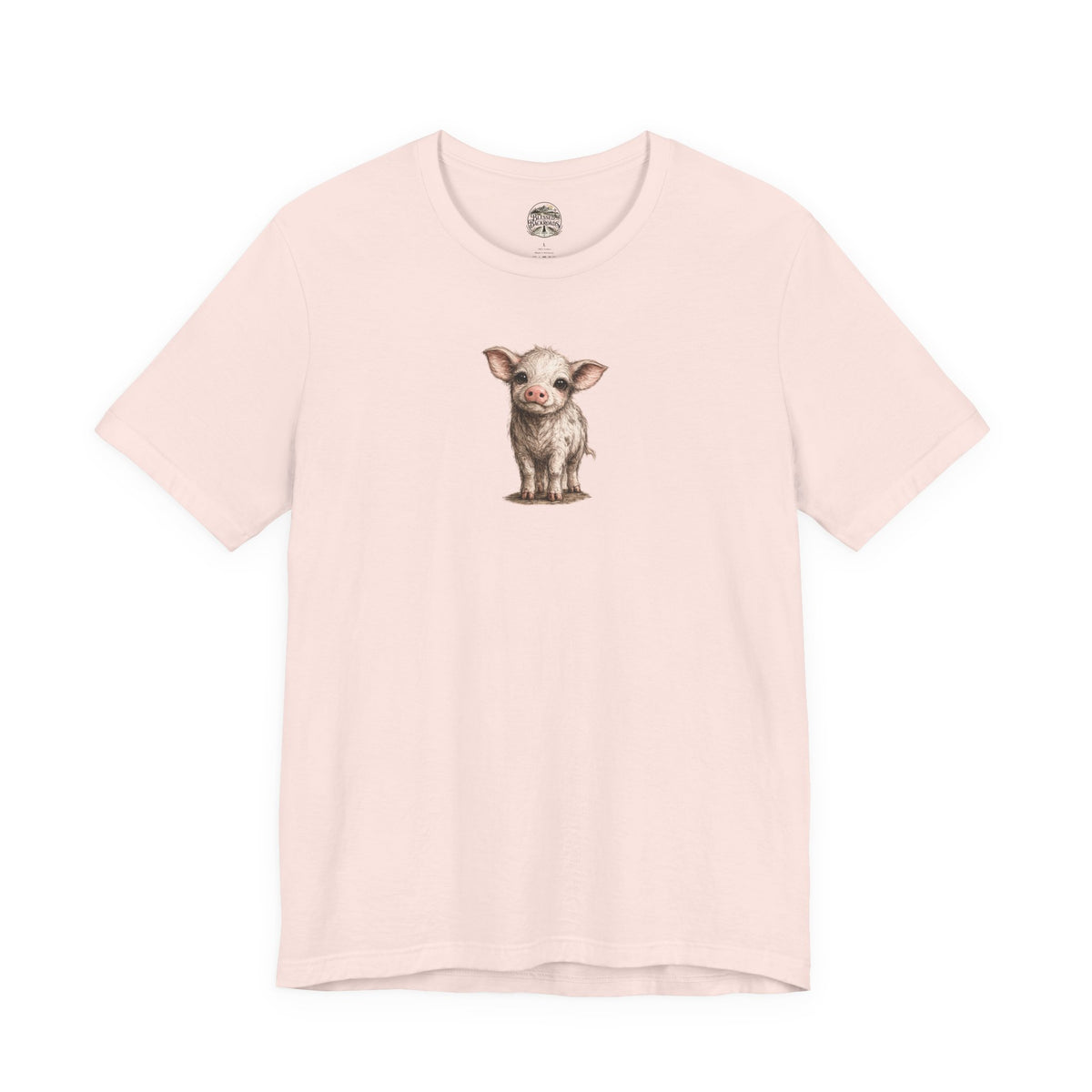 Cute Piglet T-Shirt — Adorable Farm Animal Tee for Animal Lovers