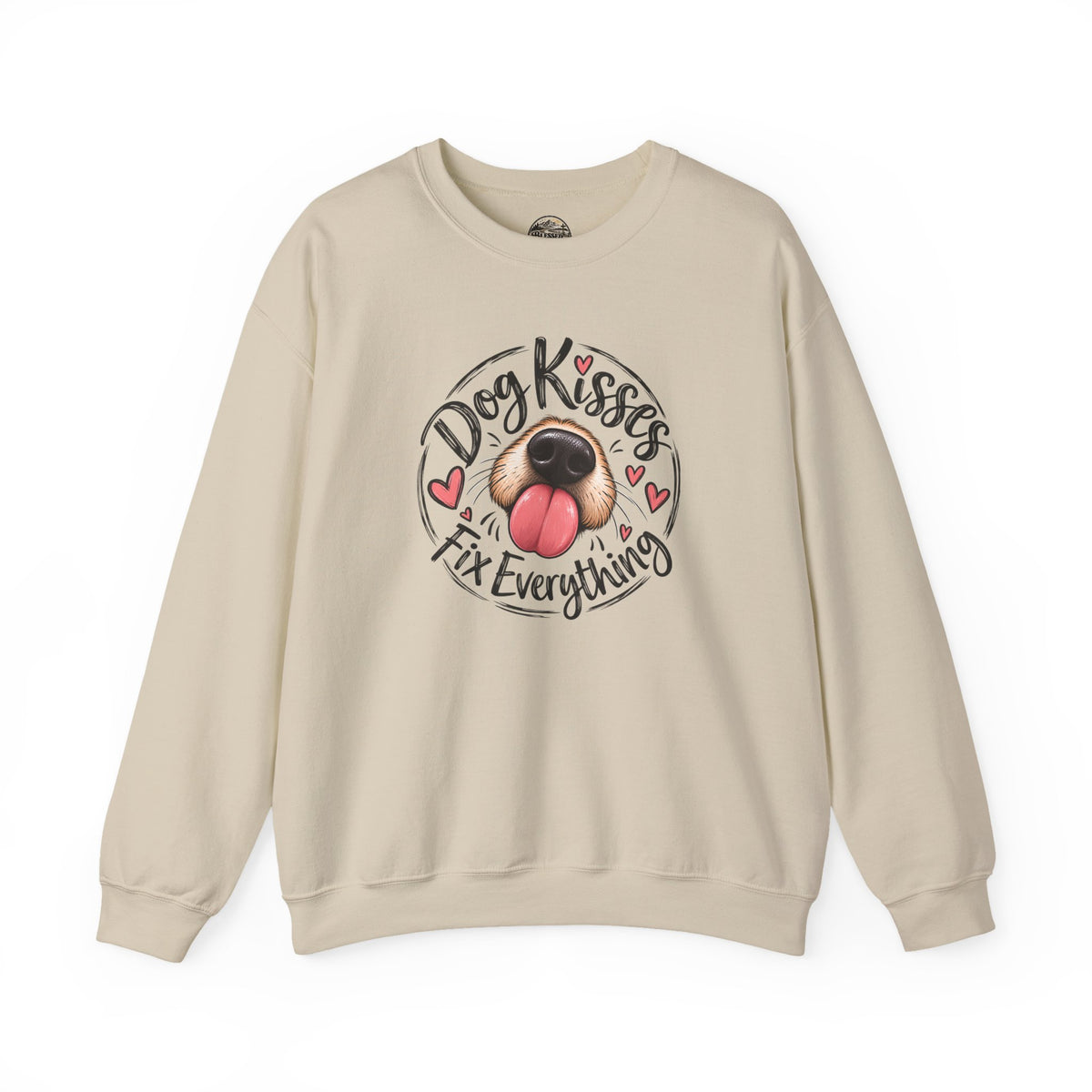 Dog Kisses Fix Everything Crewneck Sweatshirt