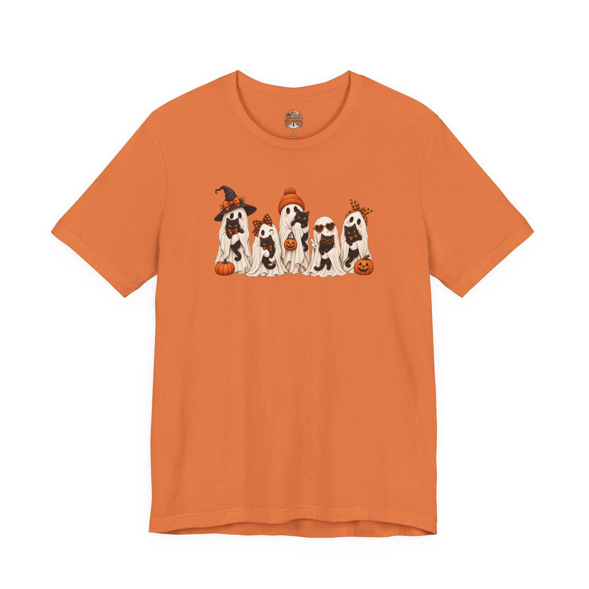 Halloween Ghost and Kittens T-Shirt