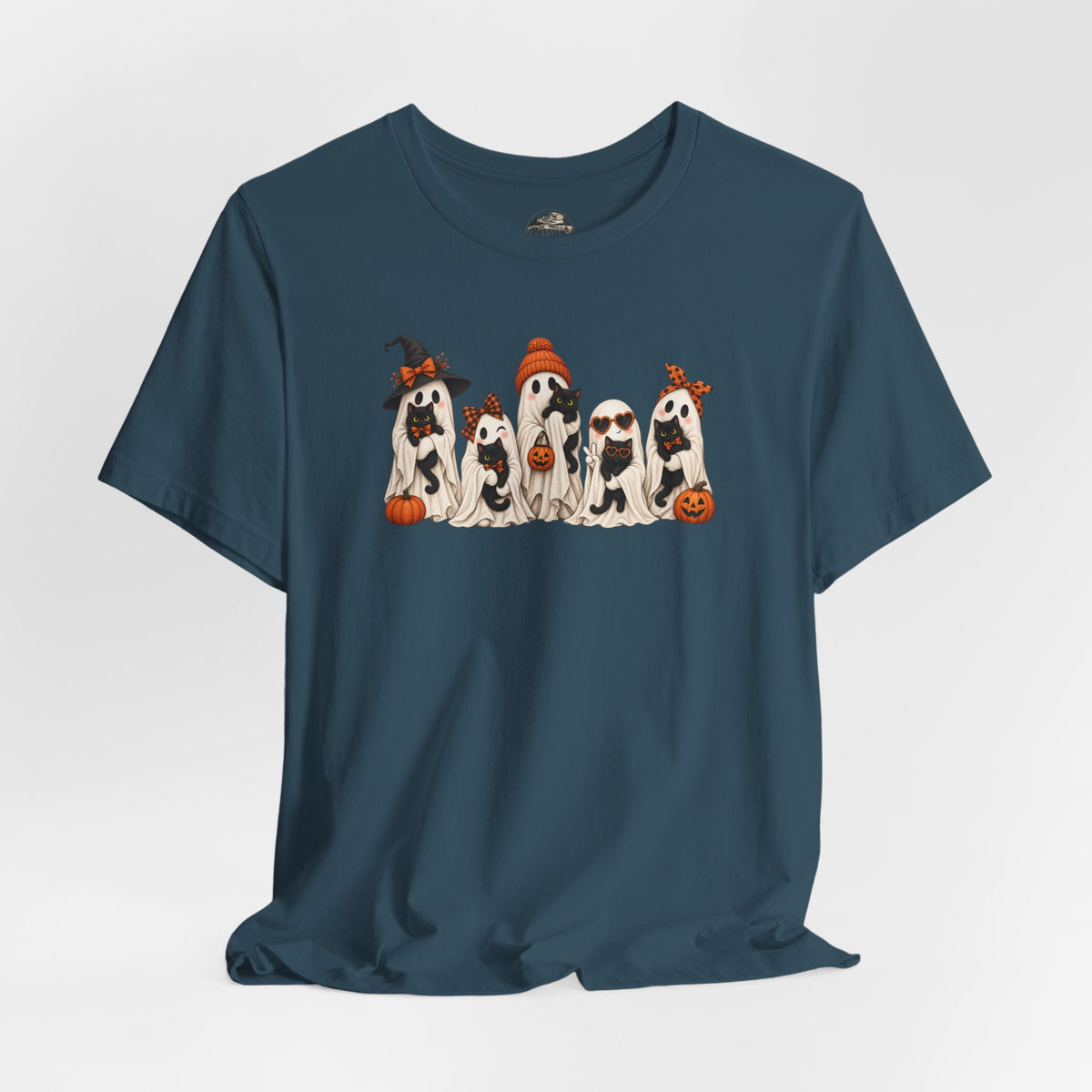 Halloween Ghost and Kittens T-Shirt