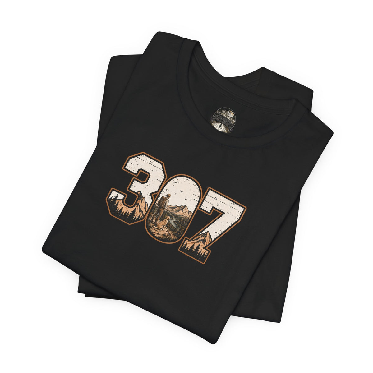 307 Wyoming Mountains T‑Shirt