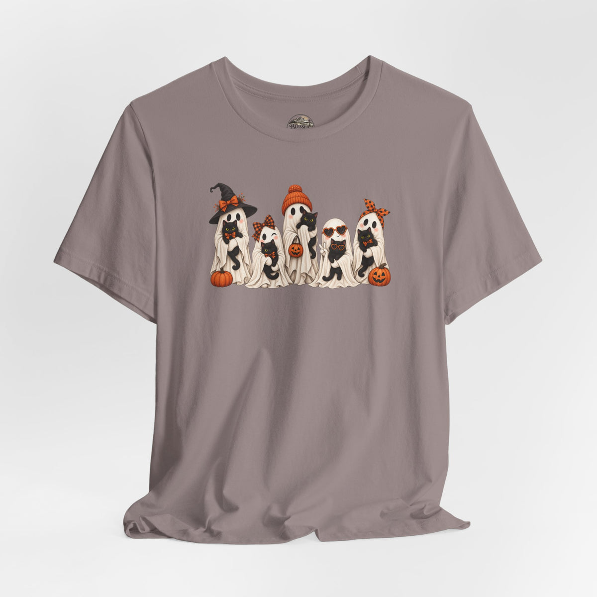 Halloween Ghost and Kittens T-Shirt