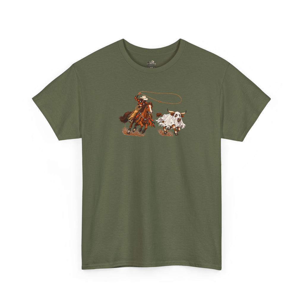 Halloween Steer and Cowboy Tee