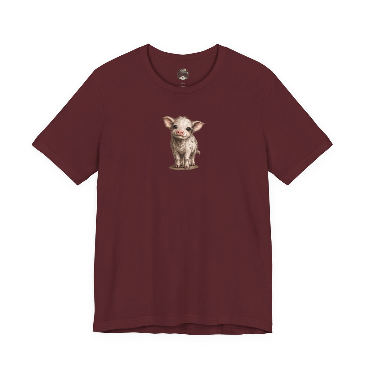 Cute Piglet T-Shirt — Adorable Farm Animal Tee for Animal Lovers
