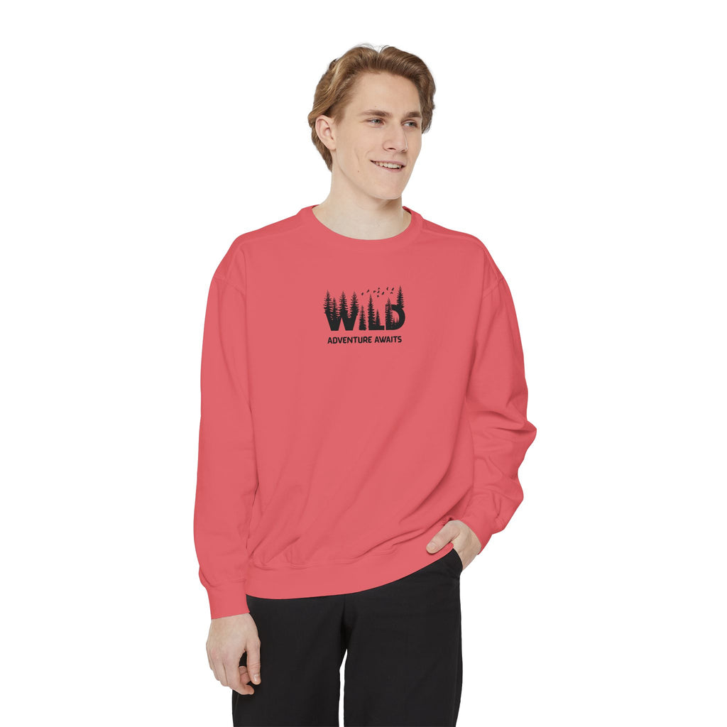 Wild Adventure Awaits Sweatshirt for Explorers