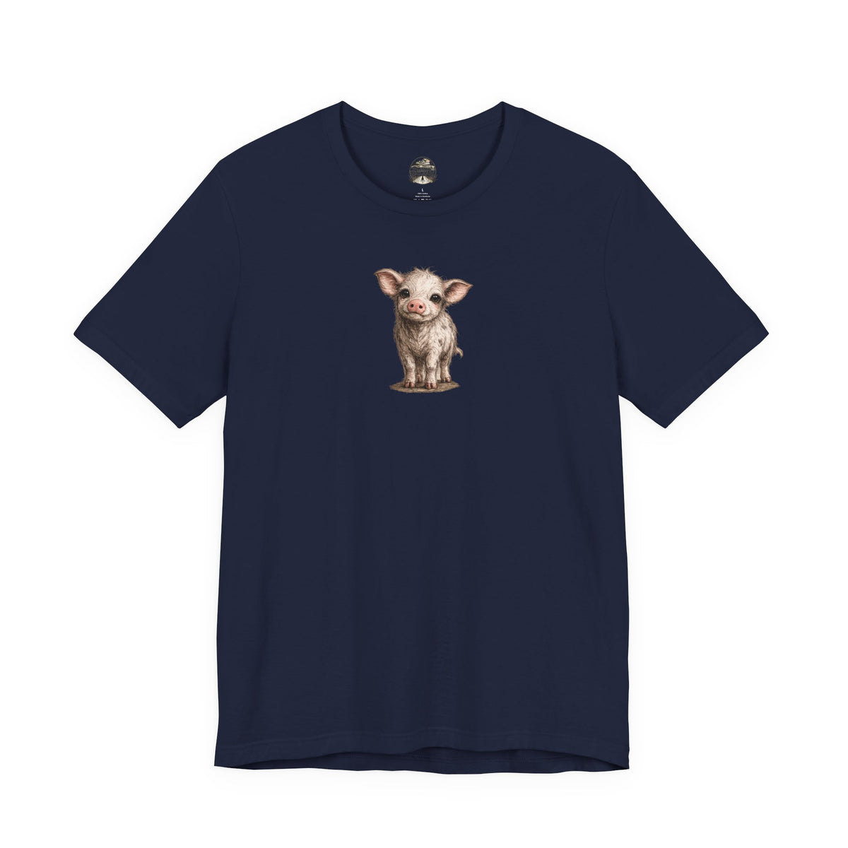 Cute Piglet T-Shirt — Adorable Farm Animal Tee for Animal Lovers