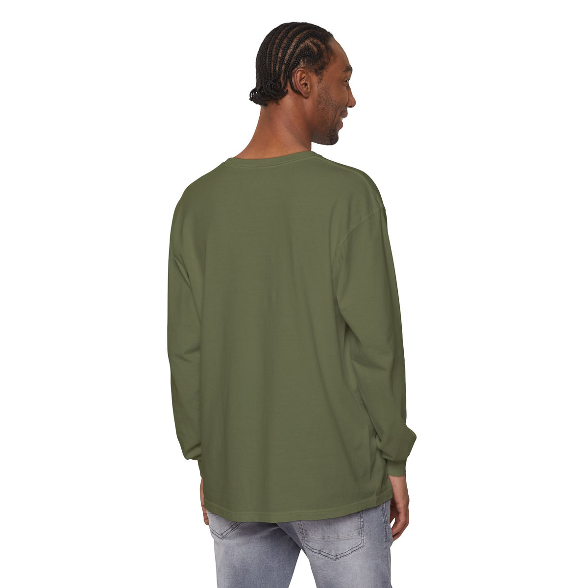 By His Grace Long Sleeve Shirt — Christian Faith Tee with Cross