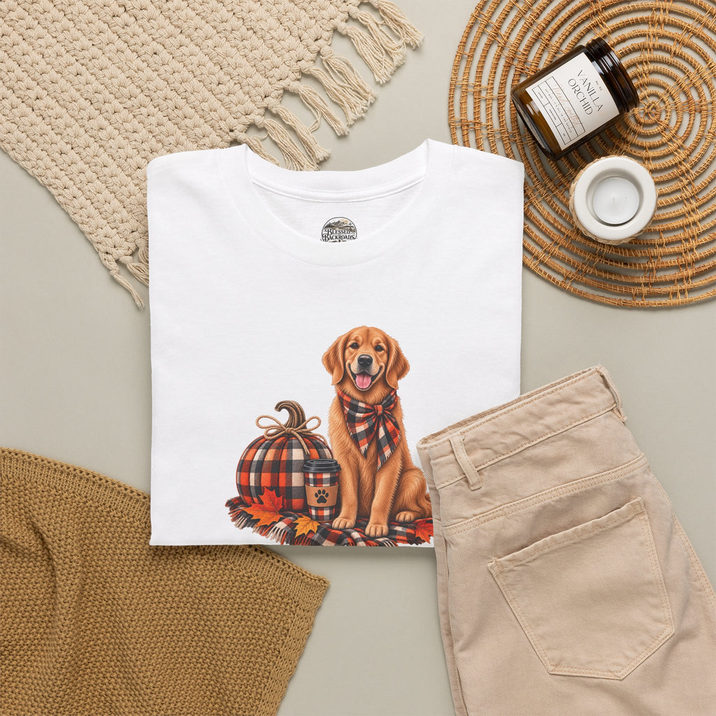 Golden Retriever Fall Tee