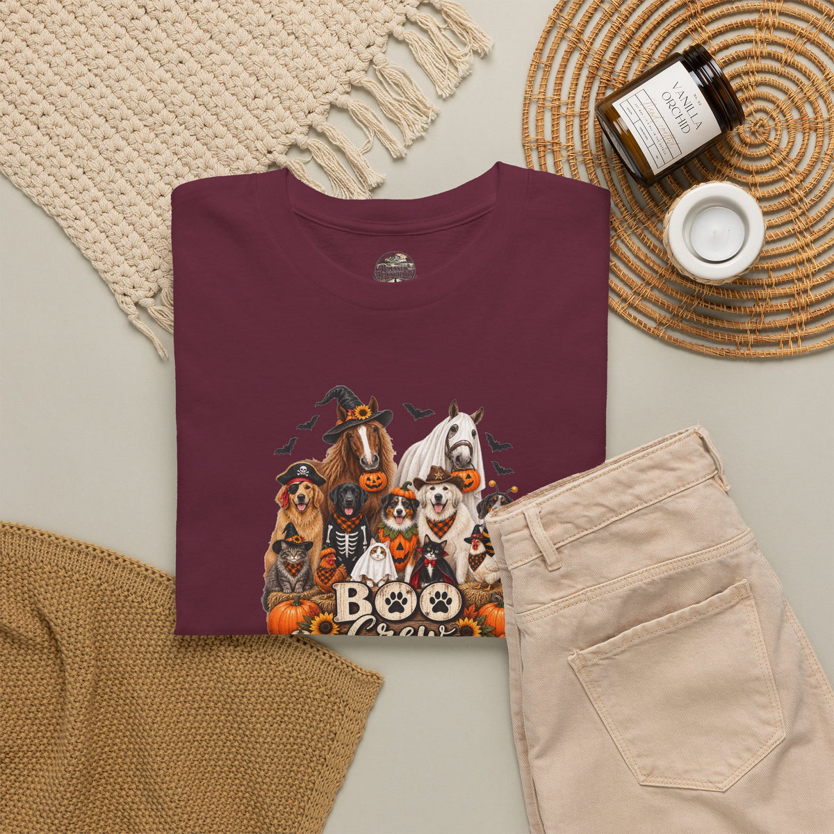 Boo Crew Halloween T-Shirt