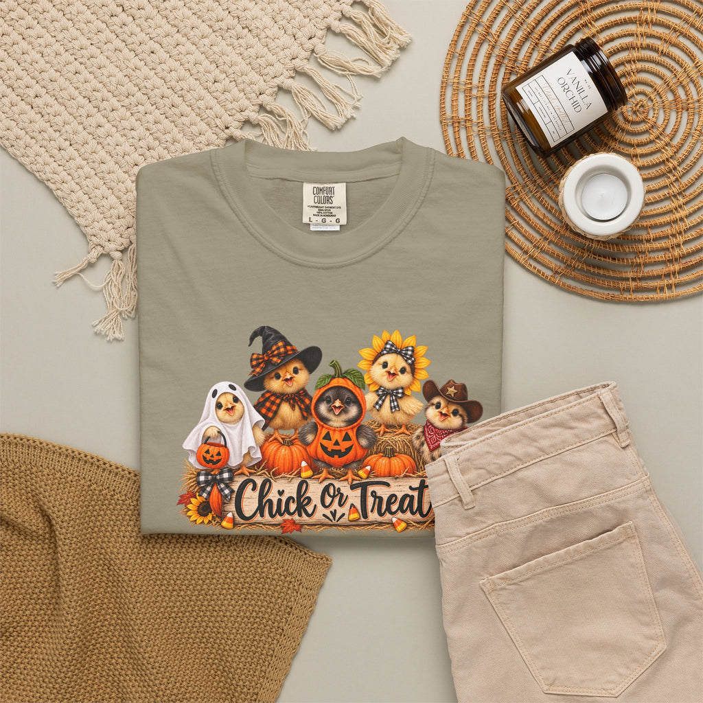 Chick or Treat Halloween Tee