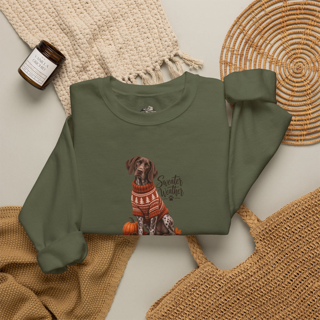 'Sweater Weather' Dog Crewneck