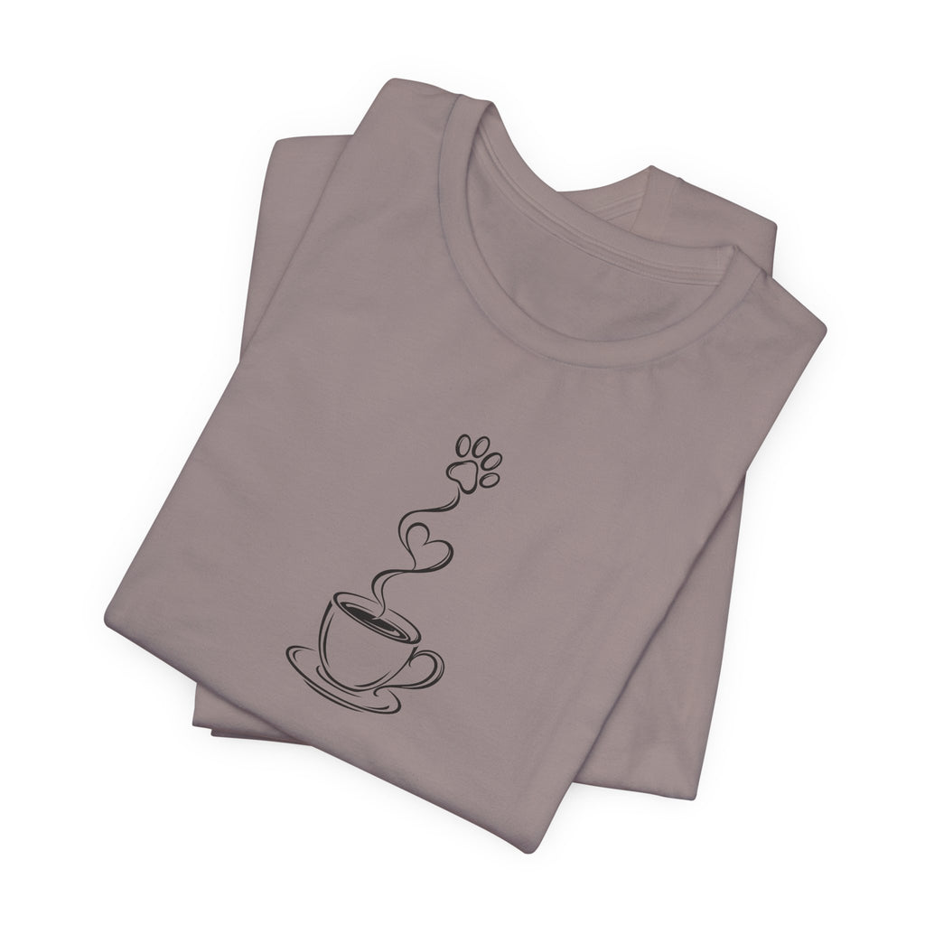 Coffee Cup Line Art Tee