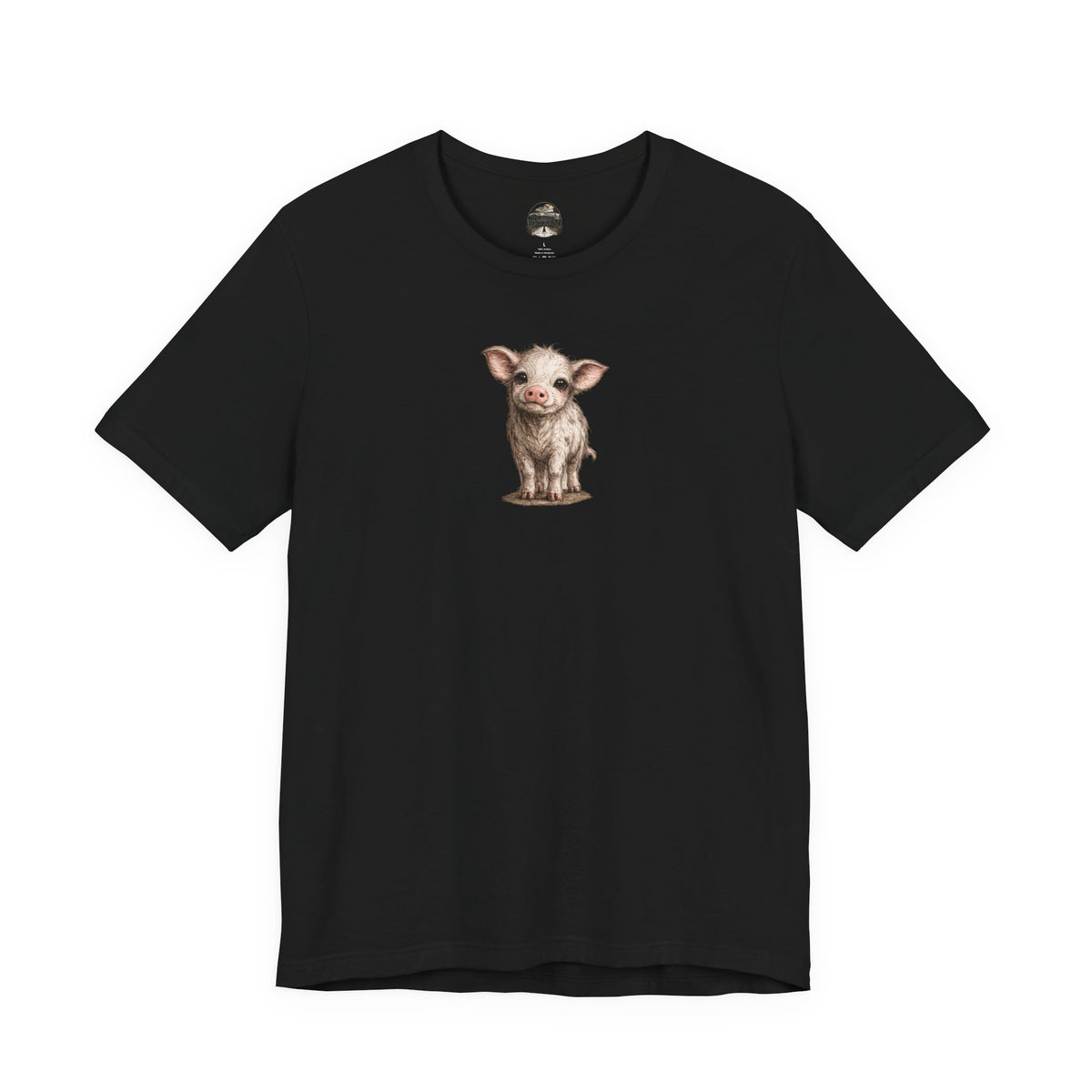 Cute Piglet T-Shirt — Adorable Farm Animal Tee for Animal Lovers