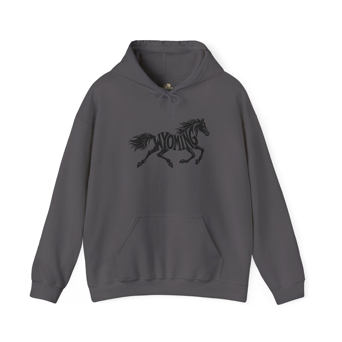 Wyoming Running Horse Hoodie