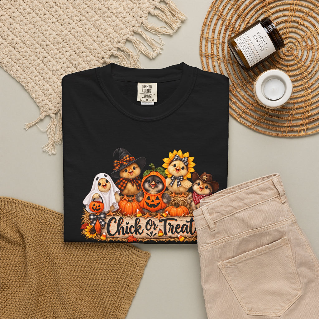 Chick or Treat Halloween Tee