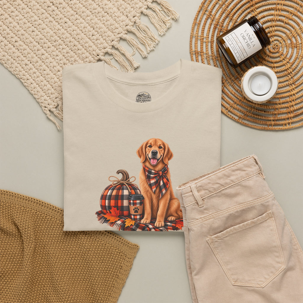 Golden Retriever Fall Tee