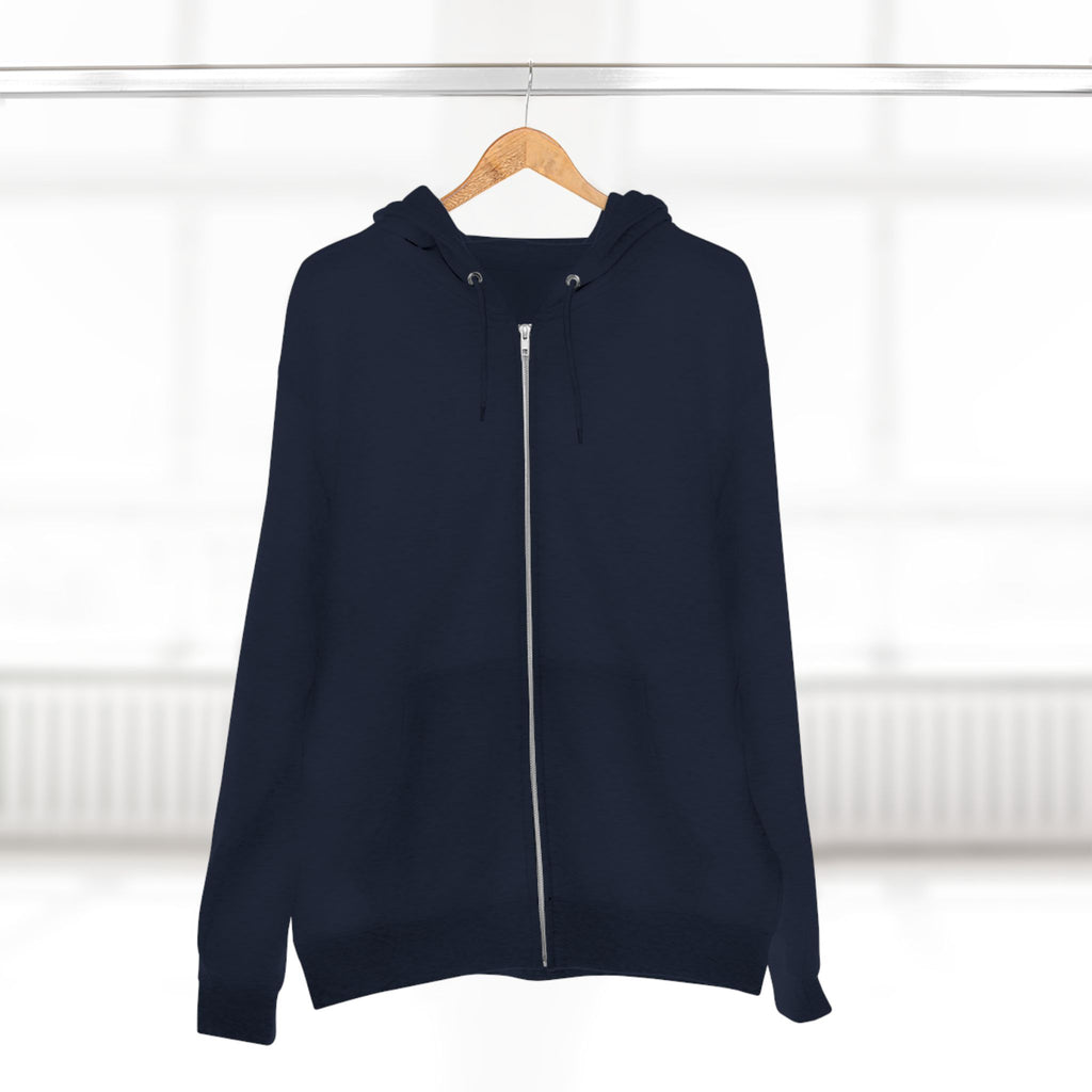 Inspirational Zip Hoodie with Philippians 4:13