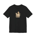 Chicken Illustration T‑Shirt — Fluffy Hen Art Tee for Farm & Animal Lovers