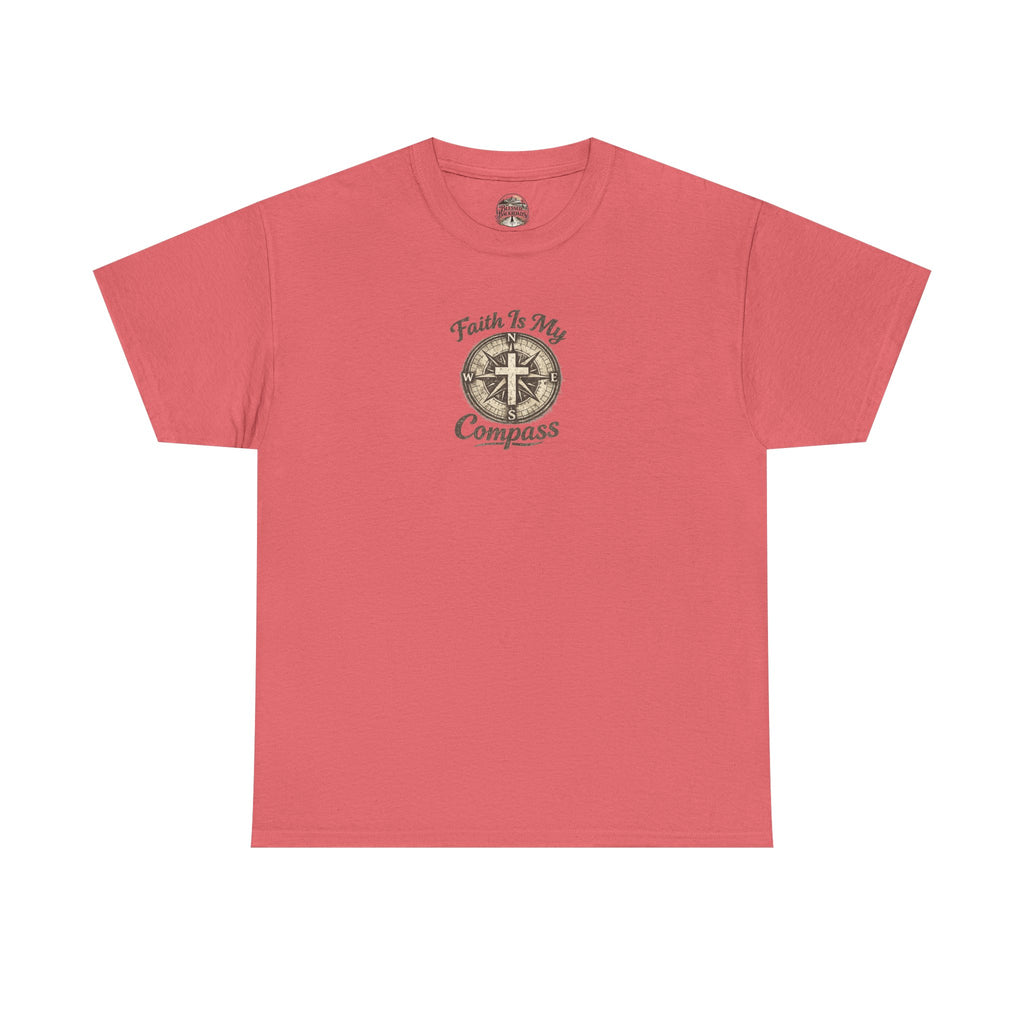 Faith In My Compass T-Shirt — Christian Compass Graphic Tee