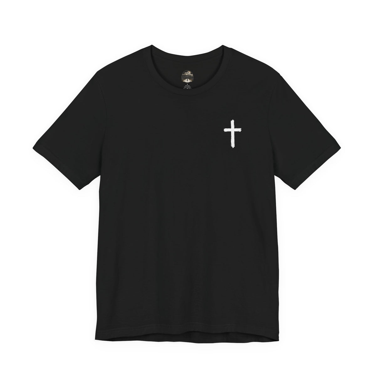 Faith Cross T-Shirt — "When You Can't See the Way, Trust the One Who Is the Way" Christian Tee