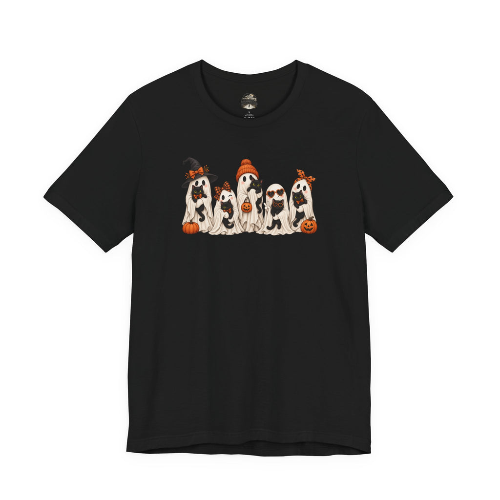 Halloween Ghost and Kittens T-Shirt