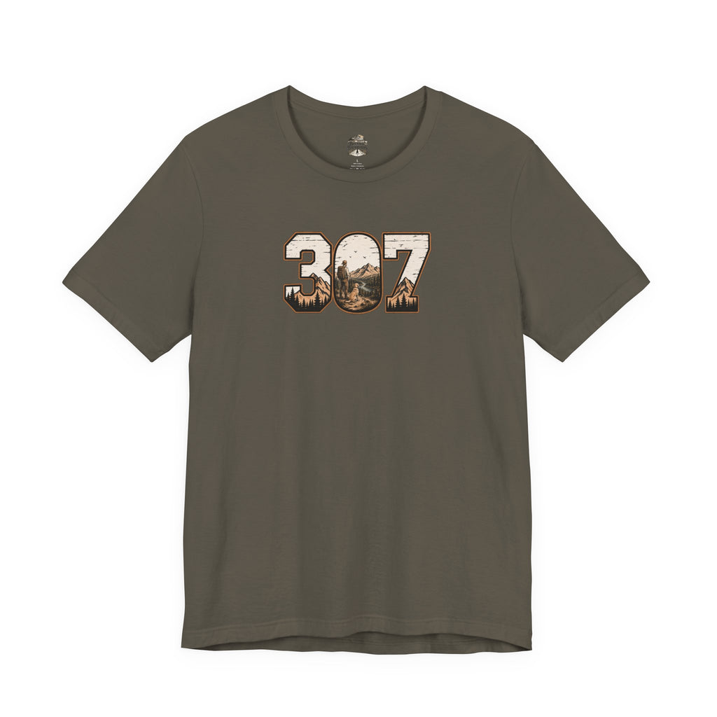 307 Wyoming Mountains T‑Shirt