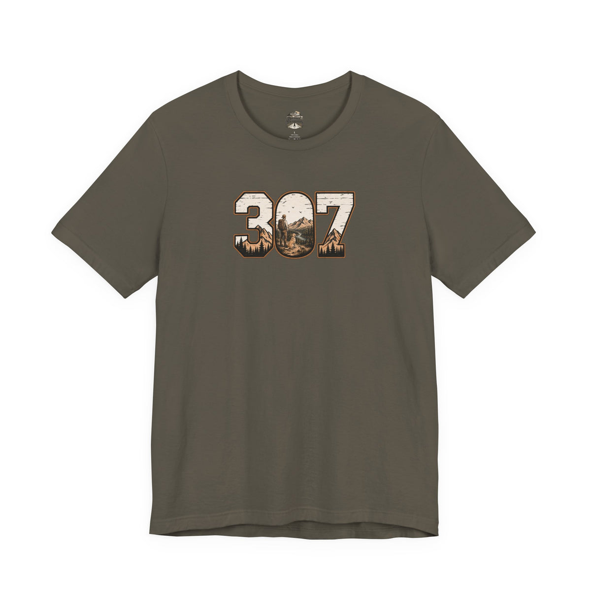 307 Wyoming Mountains T‑Shirt