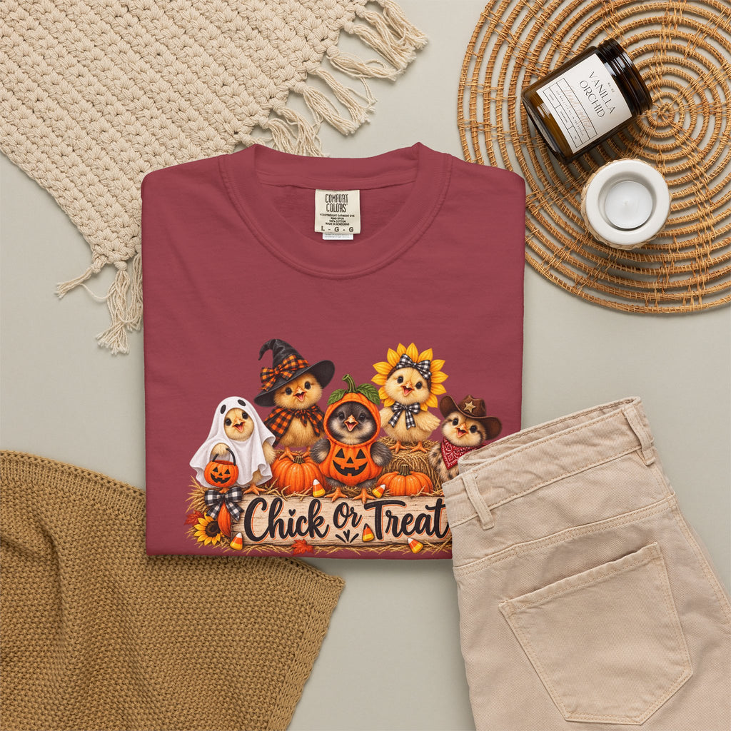 Chick or Treat Halloween Tee