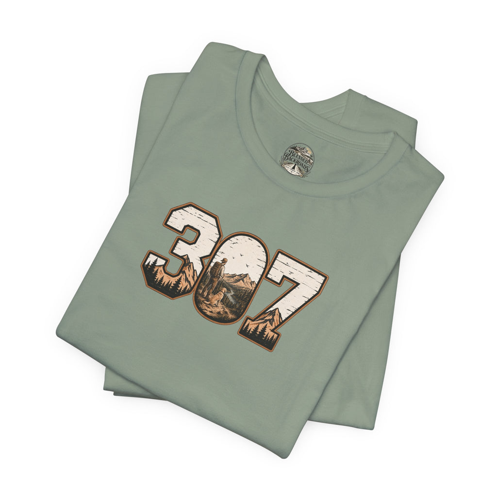 307 Wyoming Mountains T‑Shirt