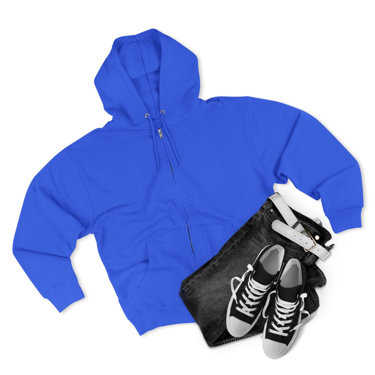 Inspirational Zip Hoodie with Philippians 4:13