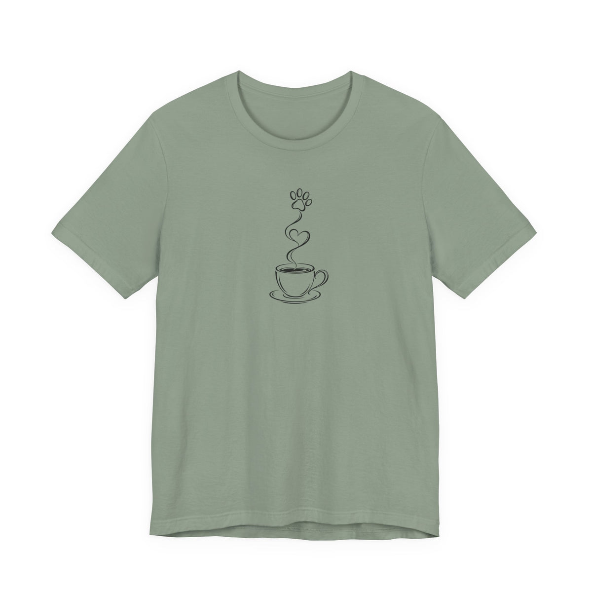 Coffee Cup Line Art Tee