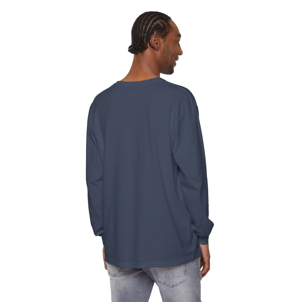 By His Grace Long Sleeve Shirt — Christian Faith Tee with Cross