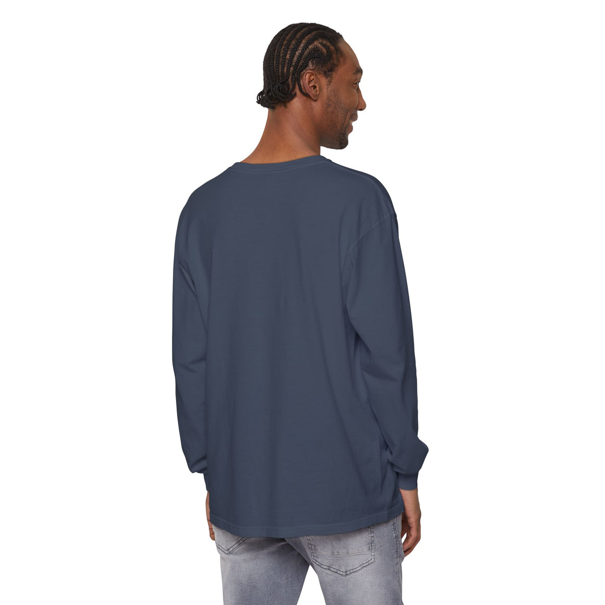 By His Grace Long Sleeve Shirt — Christian Faith Tee with Cross