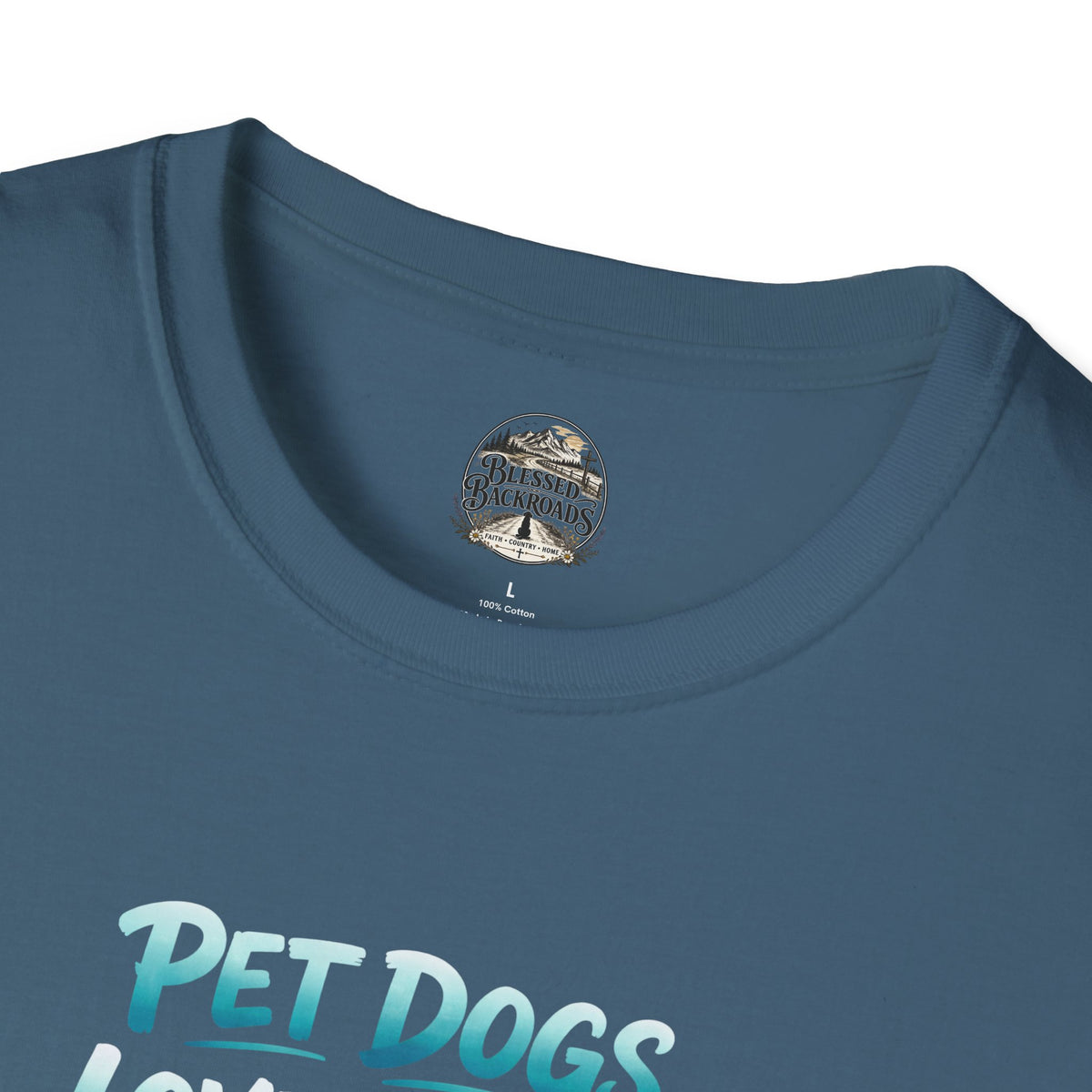 Pet Dogs. Love Jesus. Be Happy. T-Shirt