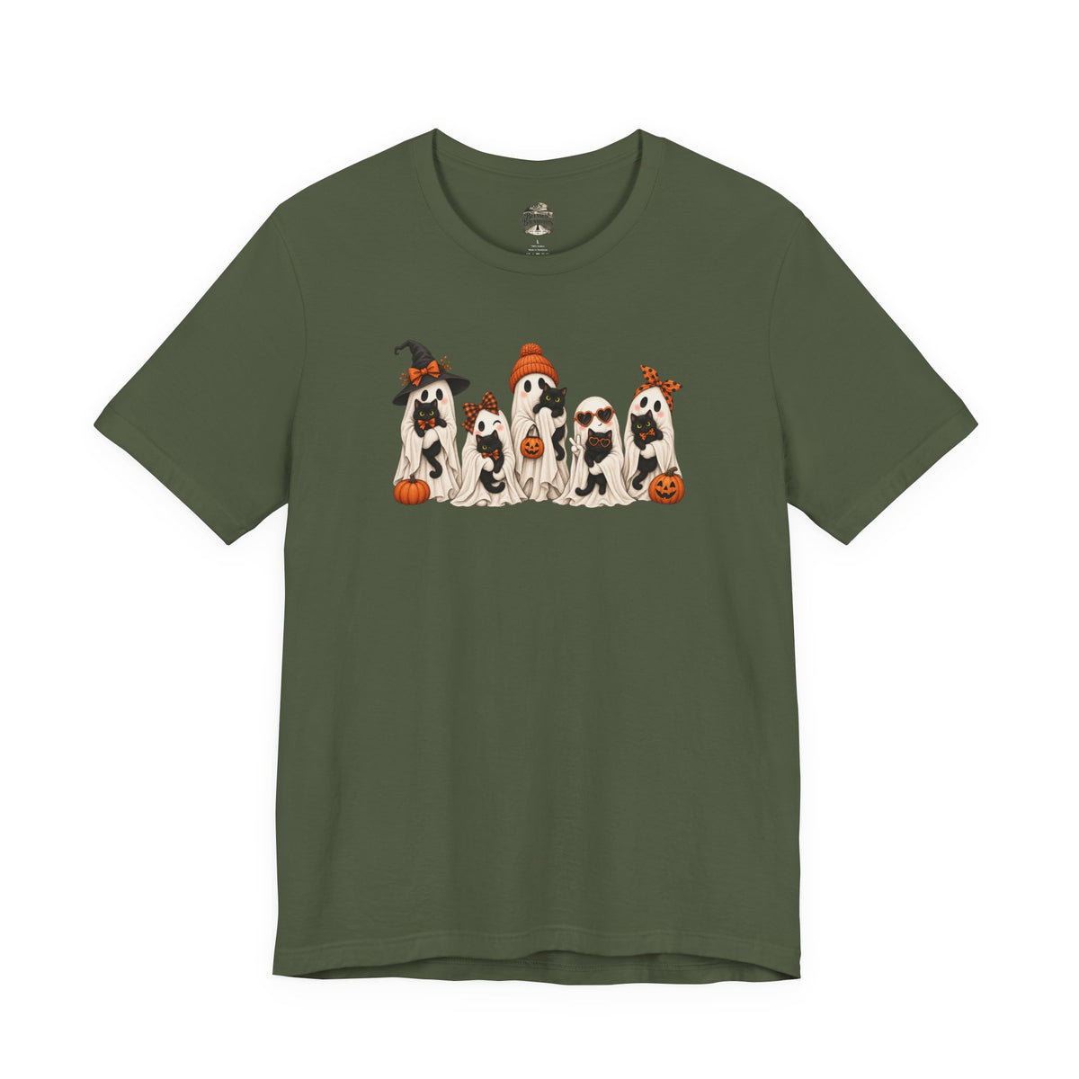 Halloween Ghost and Kittens T-Shirt