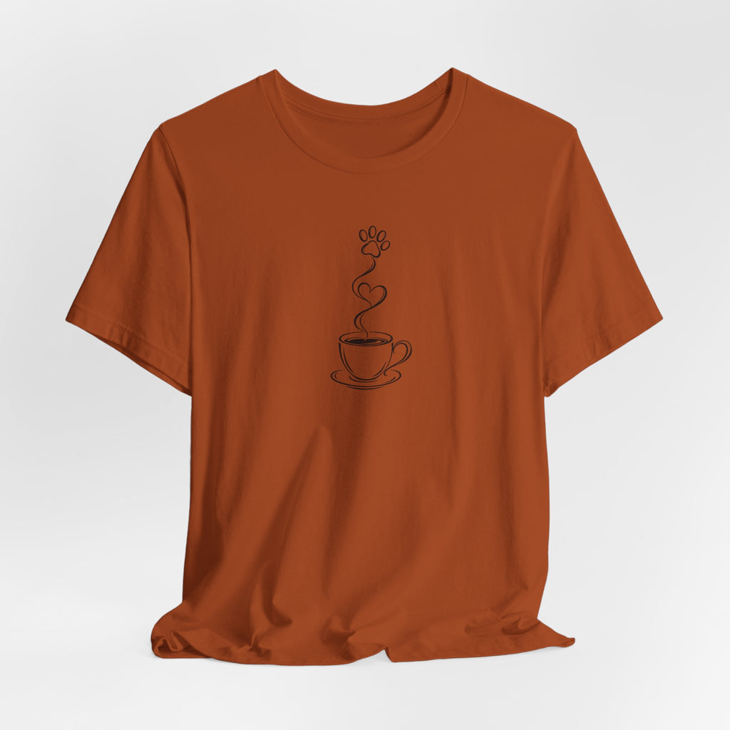 Coffee Cup Line Art Tee