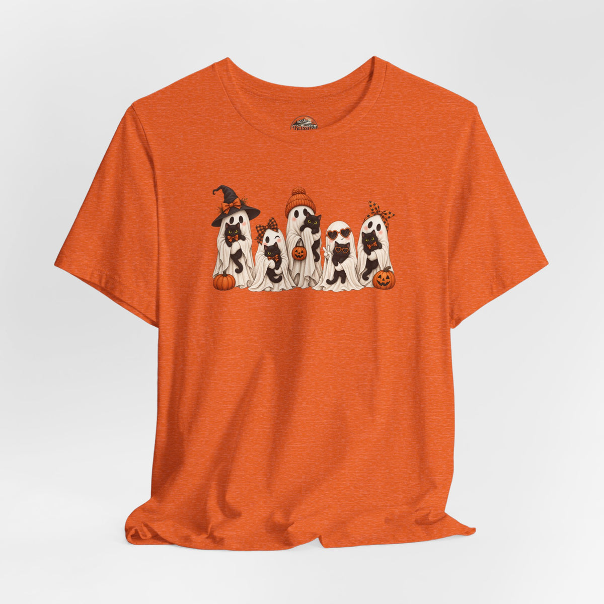 Halloween Ghost and Kittens T-Shirt