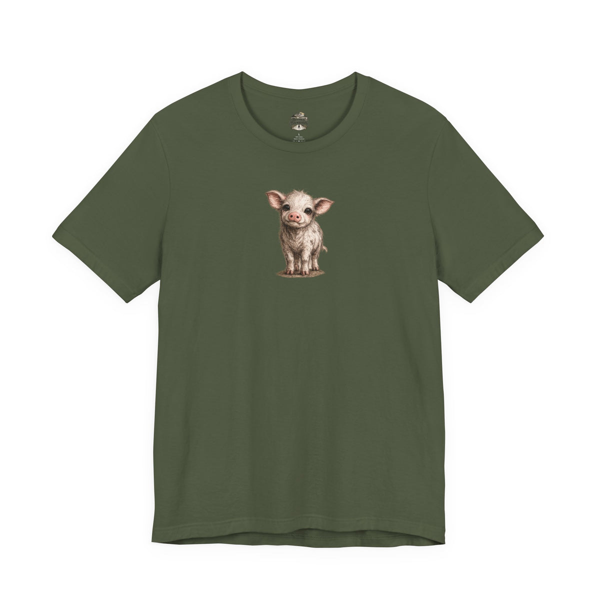 Cute Piglet T-Shirt — Adorable Farm Animal Tee for Animal Lovers