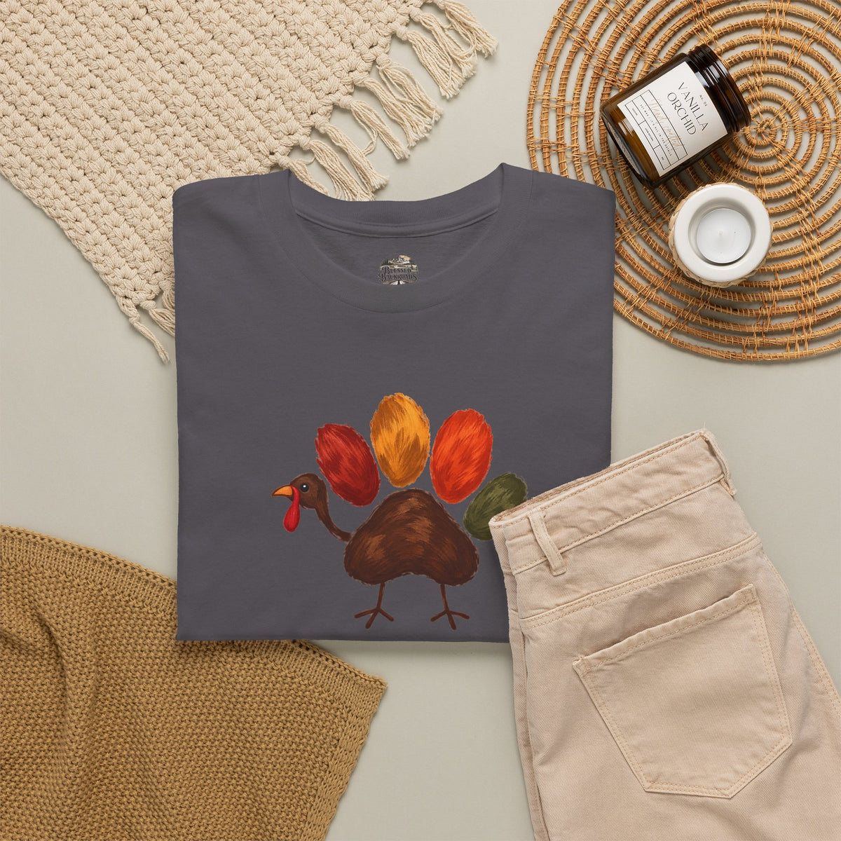 Dog Paw Turkey Tee