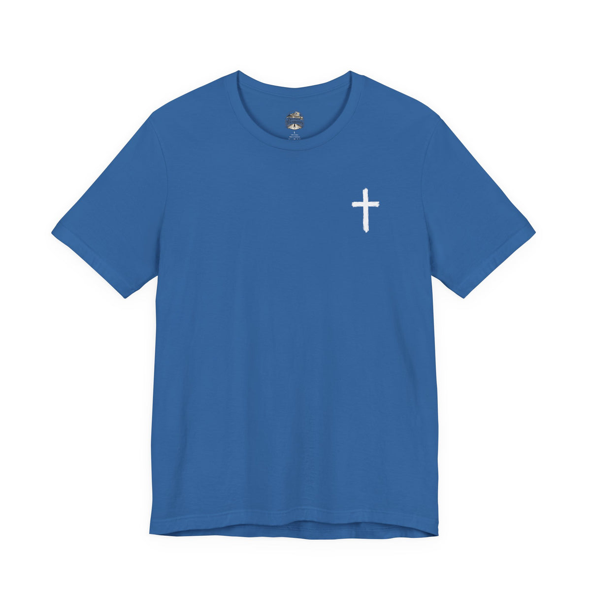 Faith Cross T-Shirt — "When You Can't See the Way, Trust the One Who Is the Way" Christian Tee