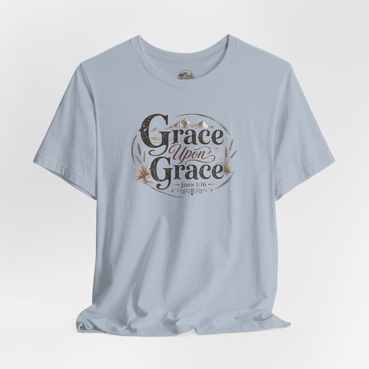 Grace Upon Grace Christian T‑Shirt —