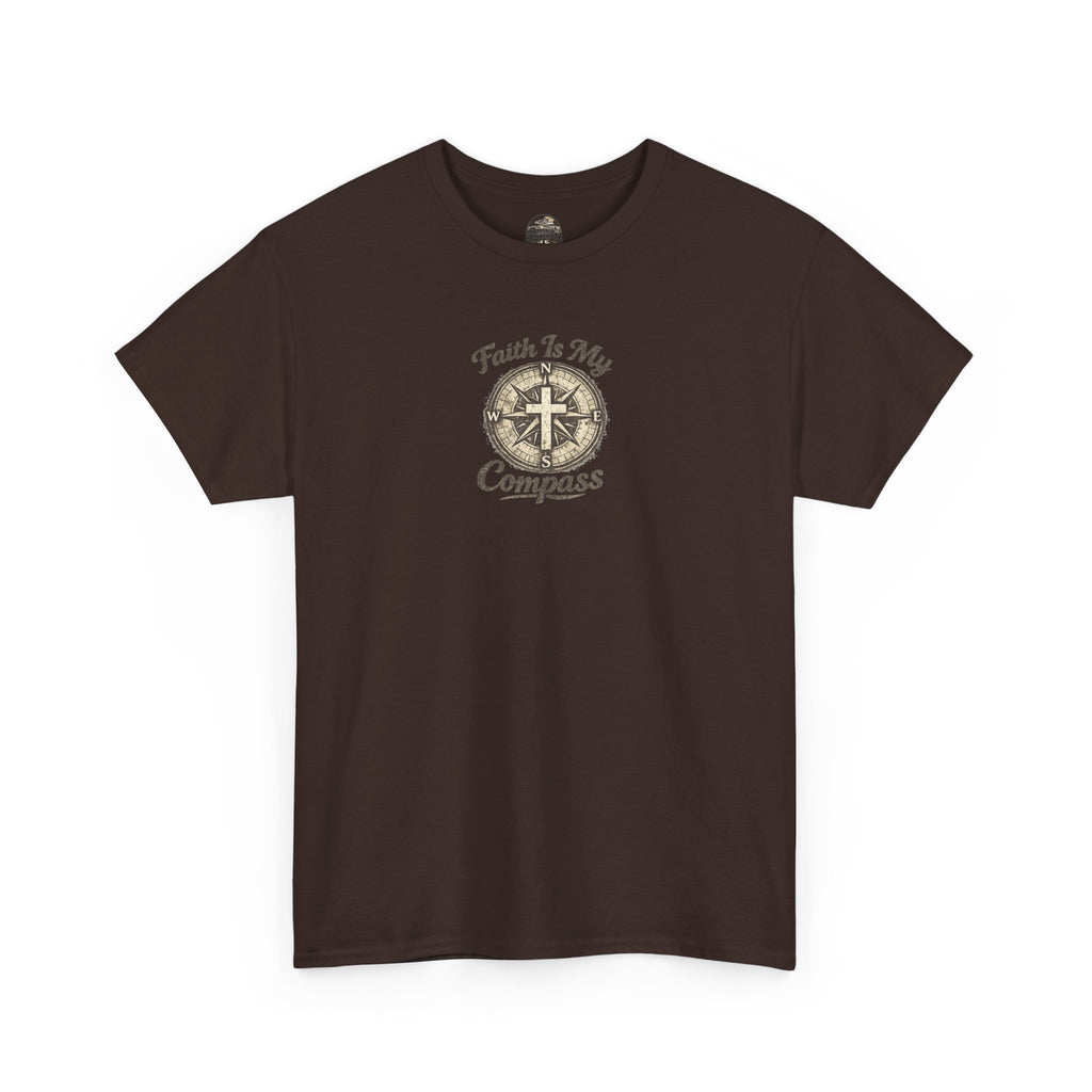 Faith In My Compass T-Shirt — Christian Compass Graphic Tee