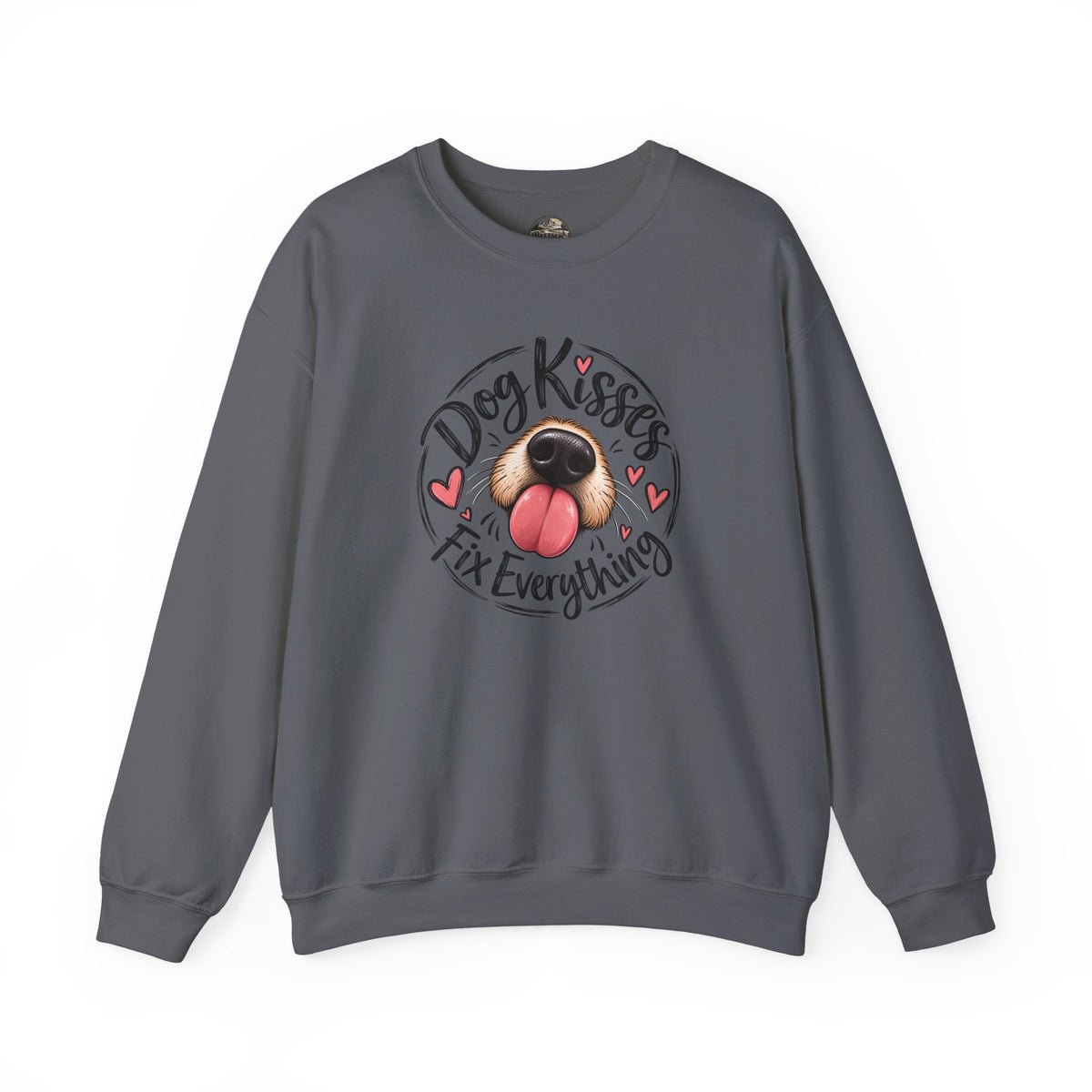 Dog Kisses Fix Everything Crewneck Sweatshirt