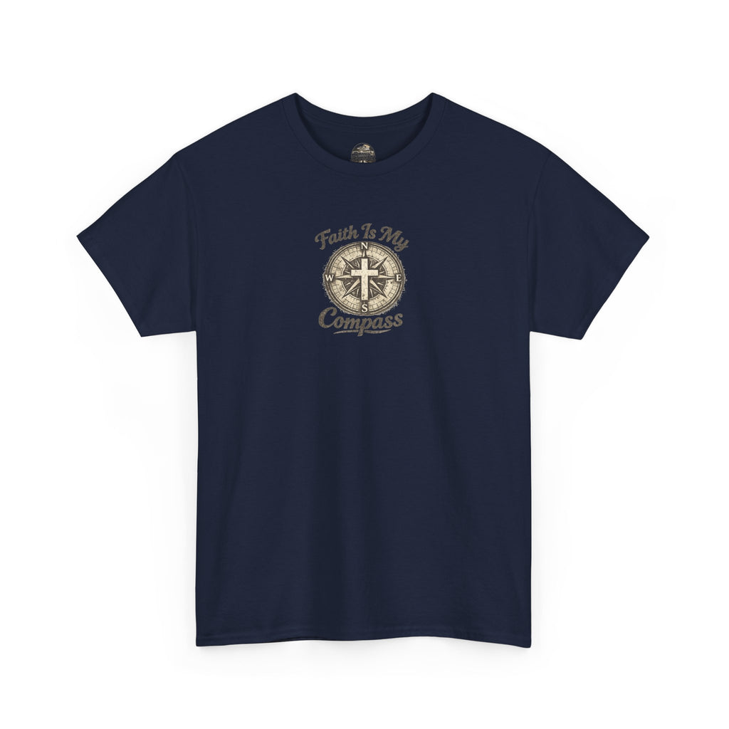 Faith In My Compass T-Shirt — Christian Compass Graphic Tee