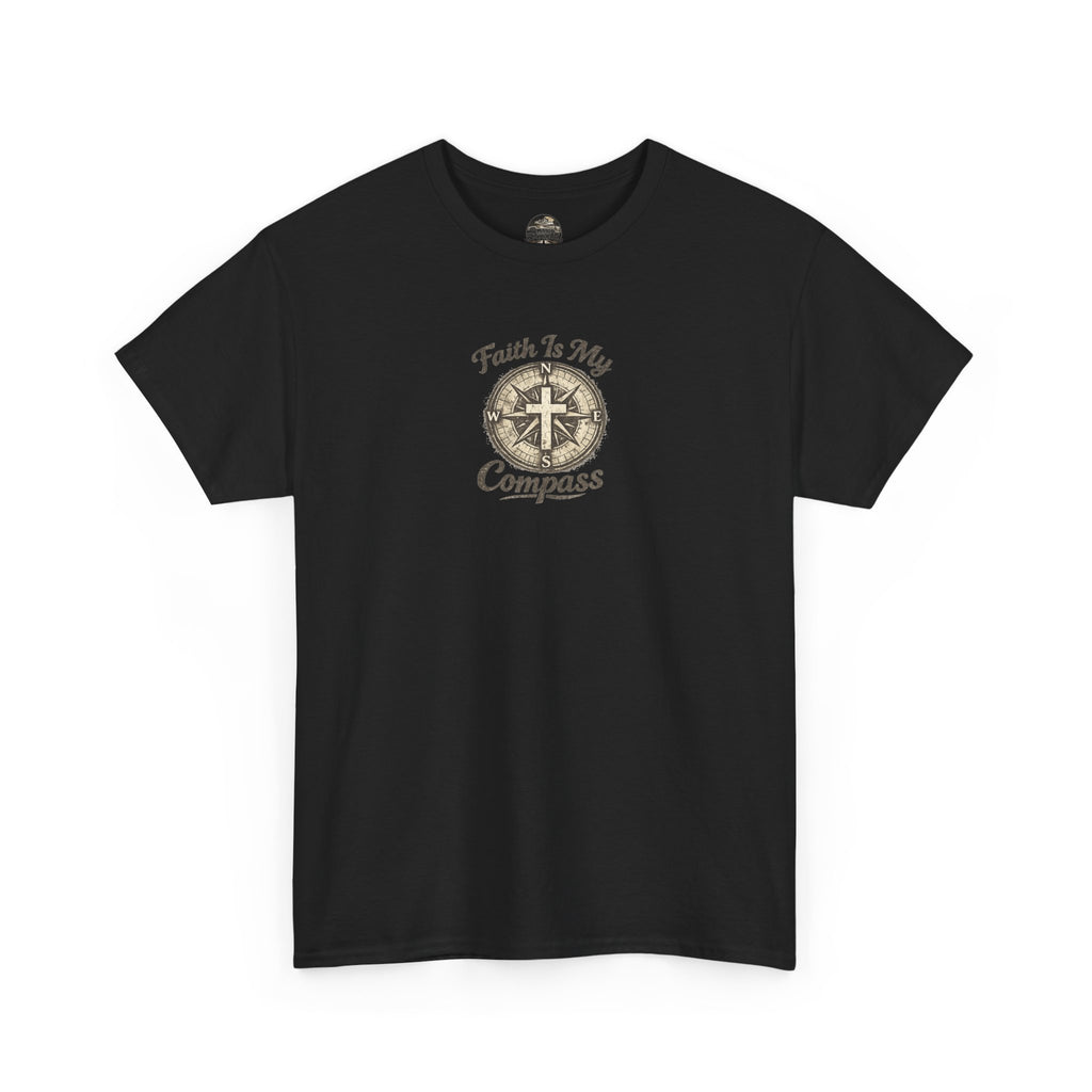 Faith In My Compass T-Shirt — Christian Compass Graphic Tee