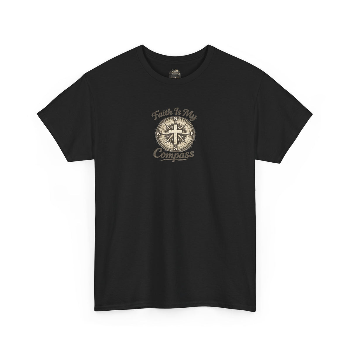 Faith In My Compass T-Shirt — Christian Compass Graphic Tee