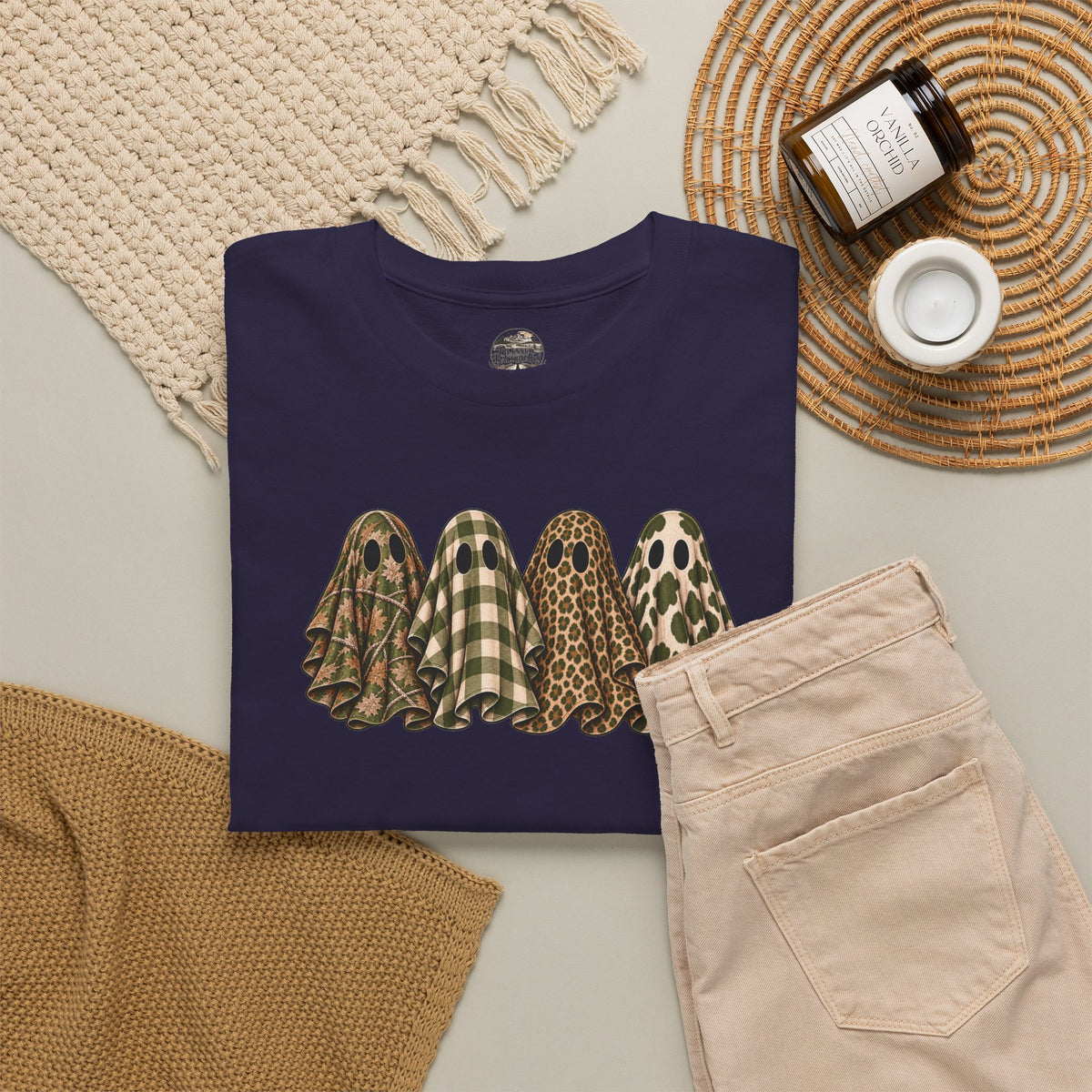 Pattern Ghosts Tee