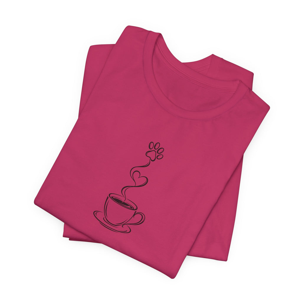 Coffee Cup Line Art Tee