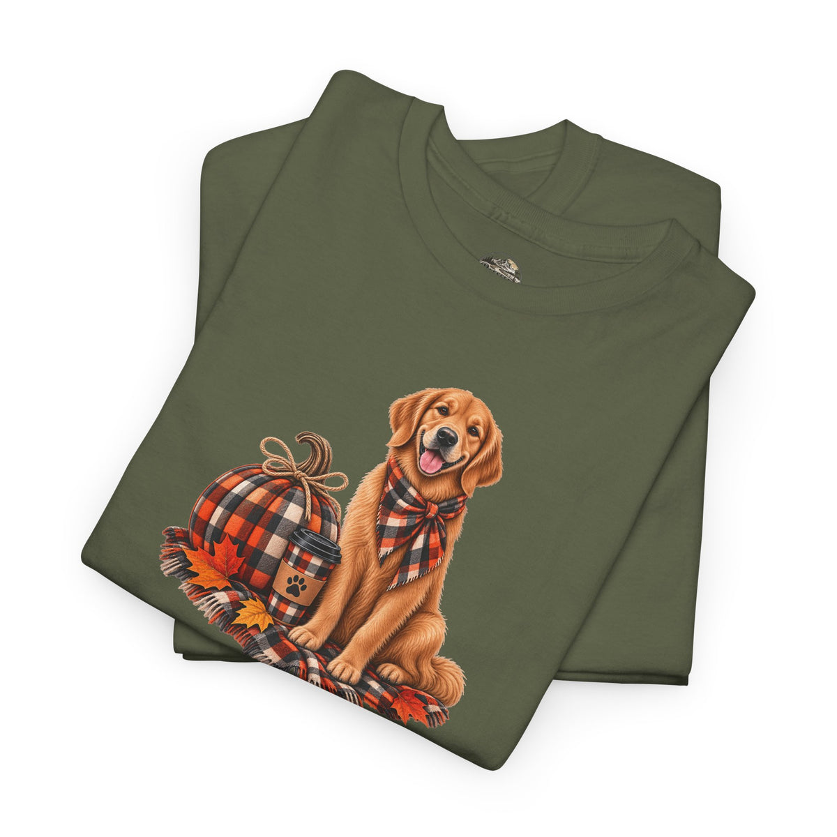 Golden Retriever Fall Tee